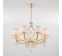 Подвесной светильник Eurosvet 60091 8 перламутровое золото a044180