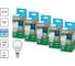 Набор ламп светодиодных OSRAM 5 шт LED Value шар (P) 7Вт 6500К E14 4099854198250 2