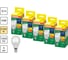 Набор ламп светодиодных Osram 5 шт LED Value шар (P), 1000лм, 10Вт (замена 75Вт), 2700К, E14 4099854198281 2