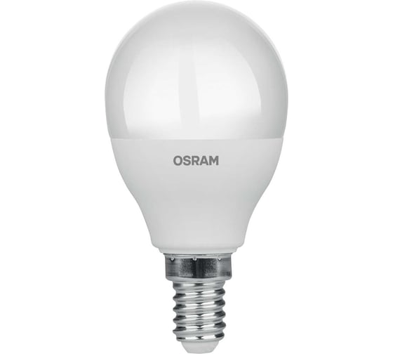 Набор ламп светодиодных OSRAM 5 шт LED Value шар (P) 10Вт 4000К E14 4099854198311