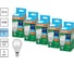 Набор ламп светодиодных OSRAM 5 шт LED Value шар (P) 10Вт 6500К E14 4099854198342 2