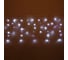Гирлянда для дома Серпантин БАХРОМА Мерцание ш3м* в30/50 см 120 ламп LED, прозрачн.провод, авторежим, IP-20, Белый (возможность соединения) 183-488 2