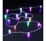 Гирлянда для дома Серпантин НИТЬ Сияющая капля 10 м 60 ламп LED, прозрачный провод, 8 режимов IP-20, Мультицвет (возможность соединения) 725-0048 3