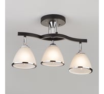 Потолочный светильник Eurosvet 9612 3 хром венге 00000063284