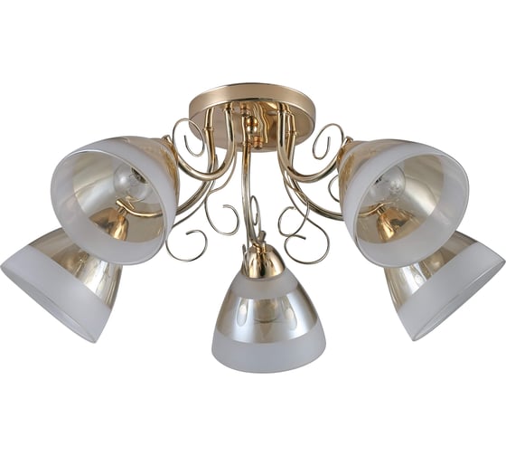 Люстра RITTER Classic 06756/5 5хE27, 600x600x230мм, золото 52546 2