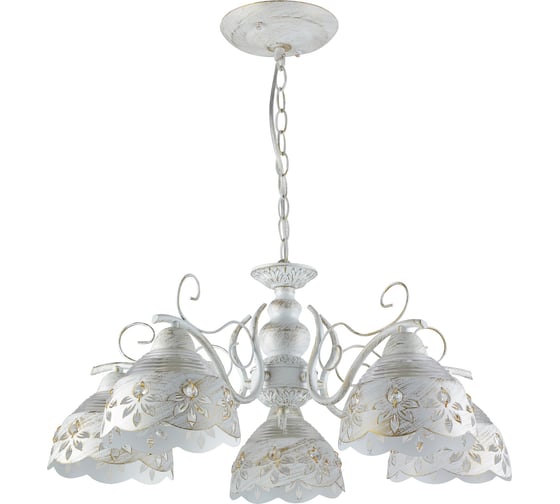 Люстра RITTER Romantic 156/5 5хE27, золото 52514 1