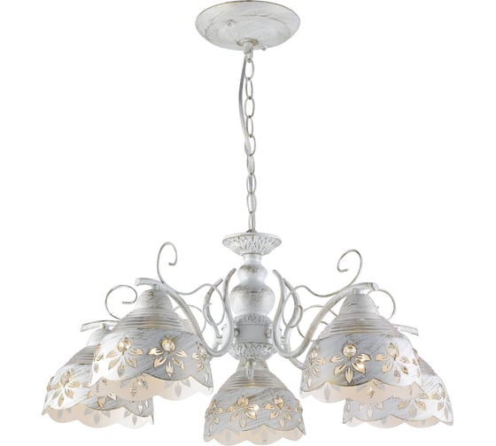 Люстра RITTER Romantic 156/5 5хE27, золото 52514 1