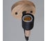 Бра Reluce 99960-0.2-01 BK+WOOD 3
