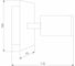 LED настенный светильник Eurosvet 20067 1 белый 85111 7