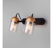 Настенный светильник Eurosvet 20122 2 черный золото a045909