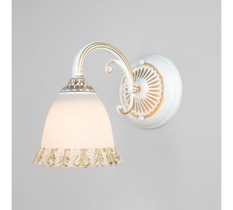 Настенный светильник Eurosvet 60107 1 белый с золотом a045769