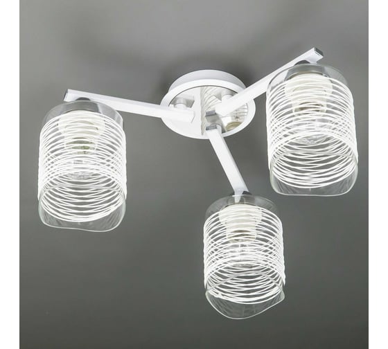 Люстра потолочная Citilux Лора Белая CL146137 1