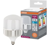 Лампа высокомощная светодиодная OSRAM LED HW T, 10000лм, 100Вт (замена 1000Вт), 6500К, Е27/Е40 4099854121746