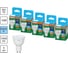 Набор ламп светодиодных Osram 5 шт LED Value PAR16, 1000лм, 10Вт (замена 100Вт), 6500К, GU10 4099854320033 1