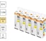 Набор ламп светодиодных OSRAM 5 шт LED Base 7,5Вт (замена 75Вт),теплый белый свет, матовая колба типа B, цоколь E14 4058075671058 1