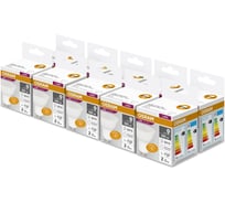 Набор ламп светодиодных OSRAM 5 шт LED Value PAR16, 480лм, 6Вт (замена 50Вт), 4000К, GU10 4099854319884