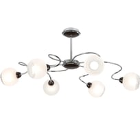 Люстра на штанге Citilux Одиссей Венге Хром CL130161