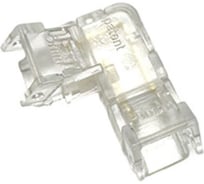 Соединитель угловой FERON 7мм для COB ленты шириной 5 мм, LD190, 5шт, 51882