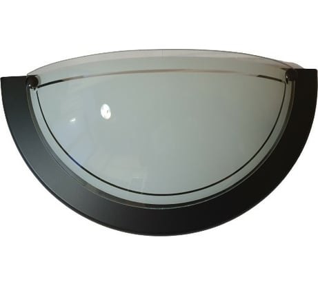 Светильник бра Твой Свет М1/2250 Черный стекло Волна Е27х1х75W 399
