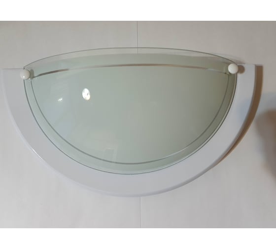 Светильник бра Твой Свет М1/2250 Белый стекло Волна Е27х1х75W 16