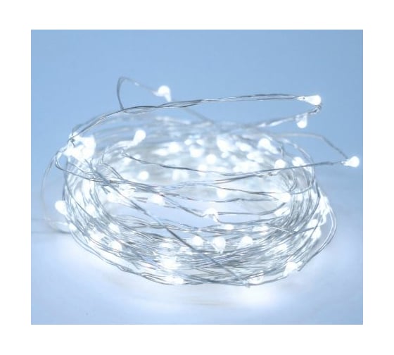 Серебряные нити КОСМОС от сети 220В IP44 KOCNL-EL150_silver