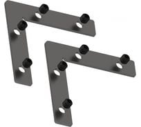 Угловой плоский соединитель NOVOTECH для арт 135129-135130 2 шт. в комплекте 135134