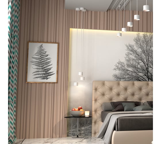 Накладной светодиодный светильник NOVOTECH длина провода 2м LED 12W 358655
