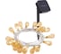 Гирлянда TDM ELECTRIC ССГ Бусины на солнечной батарее 4 м, 20 LED, желтая SQ0330-0117 1