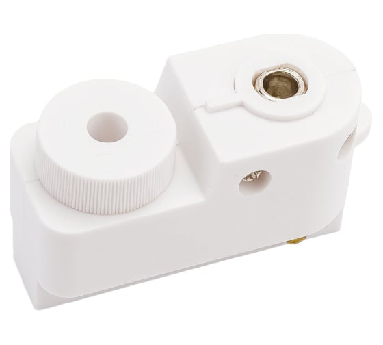 Адаптер для однофазного шинопровода Volpe G61 WHITE 1 POLYBAG UBX-Q122 UL-00006061