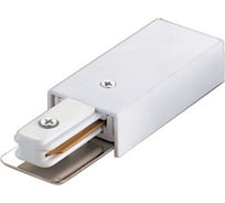 Ввод питания для однофазного шинопровода Volpe K01 WHITE 1 POLYBAG UBX-Q121 10572