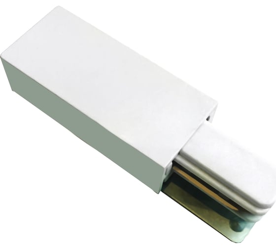 Ввод питания для шинопровода однофазный Volpe G01 WHITE 1 POLYBAG UBX-Q122 UL-00006055 1