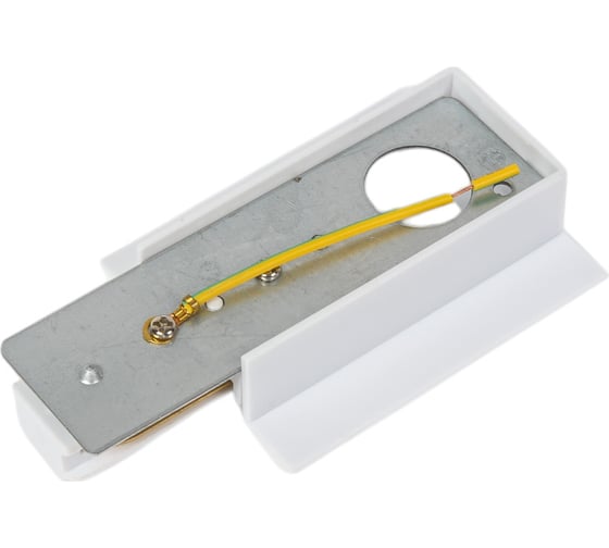Ввод питания для шинопровода однофазный Volpe R01 WHITE 1 POLYBAG UBX-Q123 UL-00007379