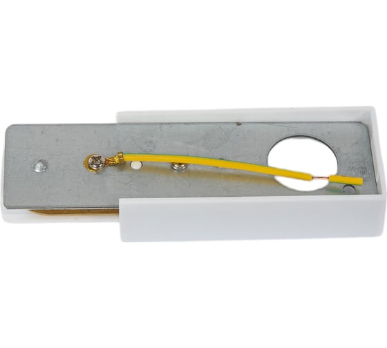 Ввод питания для шинопровода однофазный Volpe R01 WHITE 1 POLYBAG UBX-Q123 UL-00007379