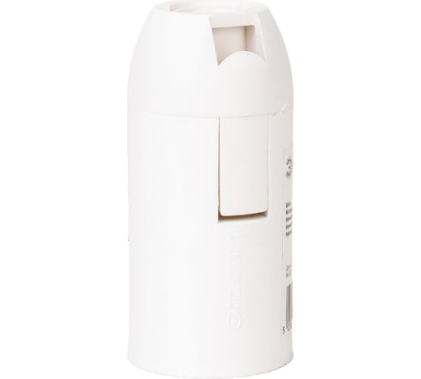 Патрон ЭРА подвесной, Е14, пластик, белый Б0043747