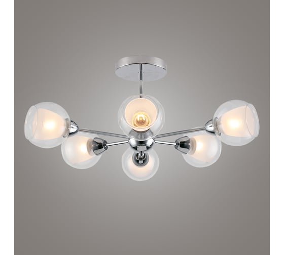 Люстра RITTER Classic 166/6 6хE27, хром 52516 5