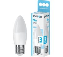 Светодиодная лампа ФОТОН LED B35  9W E27 4000K 23974