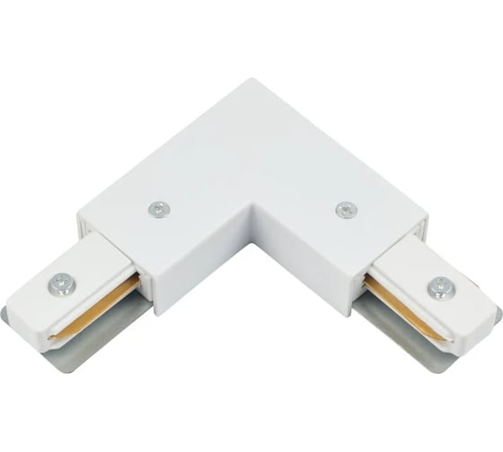 Коннектор угловой с вводом питания MyFar для накладного шинопровода Accessories for Single MT0101-CLP-W 1