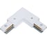 Коннектор угловой с вводом питания MyFar для накладного шинопровода Accessories for Single MT0101-CLP-W 2