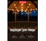 Электрогирлянда VEGAS Ретро лампы 4,5V 25 теплых LED ламп, 5 ламп, 5 м, чёрный провод 55142 3