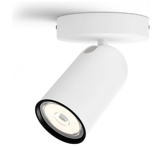 Потолочный светильник Philips PONGEE single spot white 1xNW 230V 915005530501 1