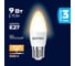 Светодиодная лампа ФОТОН LED B35 9Вт E27 3000K теплый свет 23973 3