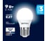 Светодиодная лампа ФОТОН LED P45 9Вт E27 4000K белый свет 24018 3