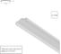 Рассеиватель ARTE LAMP 2м OPTIMA -UPLIGHT A760233 1