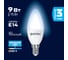 Светодиодная лампа ФОТОН LED B35 9Вт E14 6500K холодный свет 23970 3