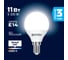 Светодиодная лампа ФОТОН LED P45 11Вт E14 4000K белый свет 24003 3