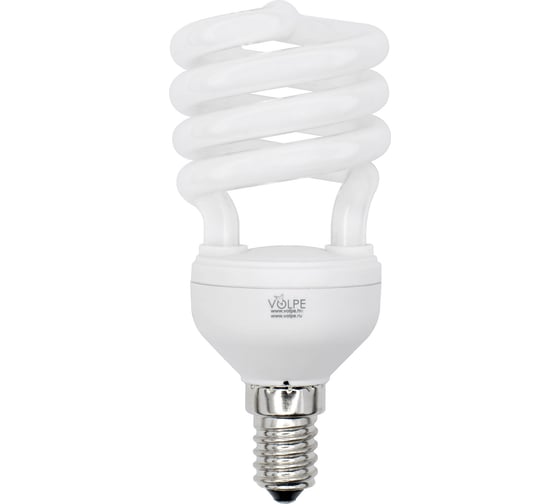 Энергосберегающая лампа Volpe 220-240V, 15W, E14, 2700K, картон CFL-H T2 01561 1