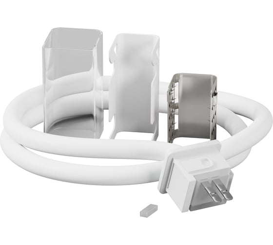 Коннектор питания MAYTONI для гибкого неона 17x12 мм (выход прямой) 432012 1