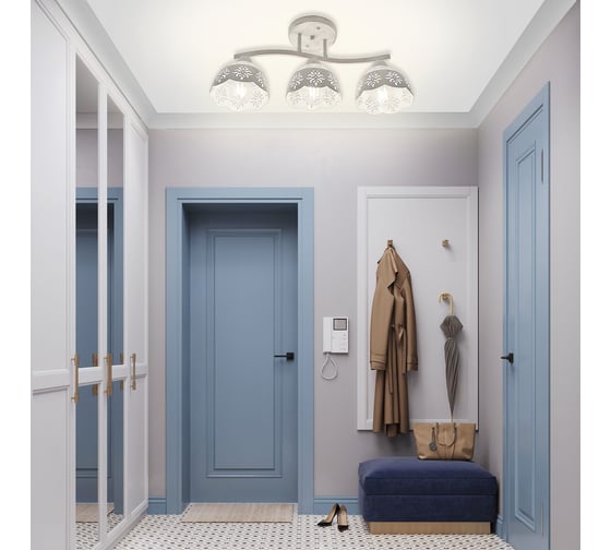 Люстра RITTER Romantic 157/3 3хE27, золото 52515 8