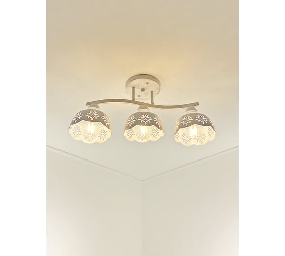 Люстра RITTER Romantic 157/3 3хE27, золото 52515 8