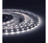 Светодиодная лента Apeyron 24В, 14,4Вт/м, smd5050, 60д/м, IP20, 1100Лм/м подложка 10мм, 5м, 4000К 00-317